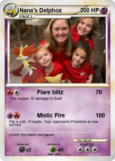 Pokemon Nana's Delphox