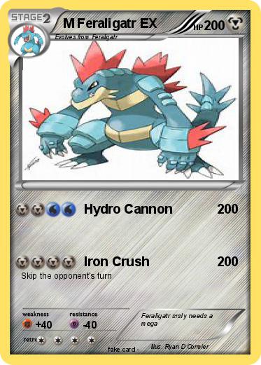 Pokemon M Feraligatr EX