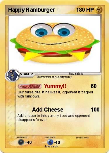 Pokemon Happy Hamburger