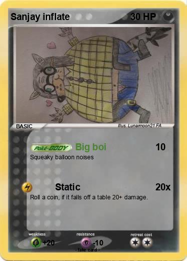 Pokemon Sanjay inflate