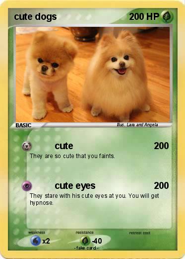 Pokemon cute dogs