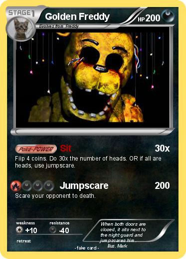 Pokemon Golden Freddy