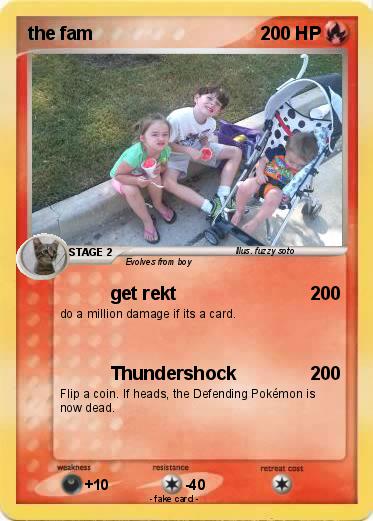 Pokemon the fam