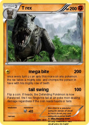 Pokemon T rex