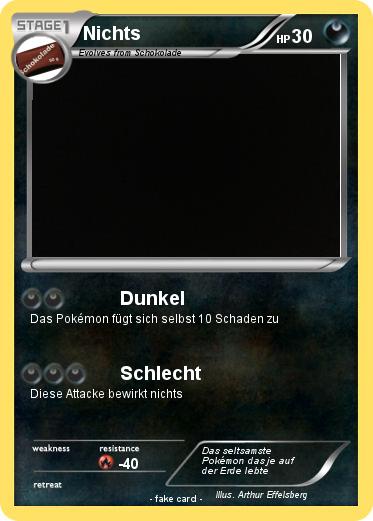 Pokemon Nichts