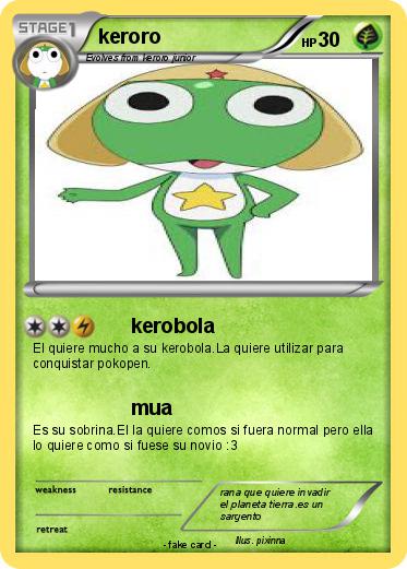 Pokemon keroro