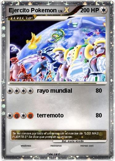 Pokemon Ejercito Pokemon