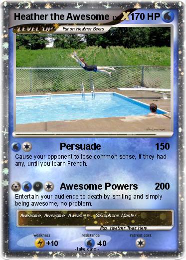 Pokemon Heather the Awesome