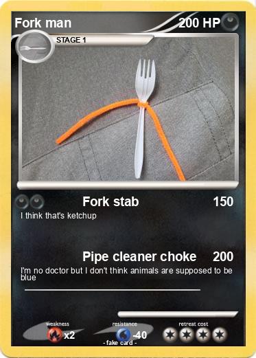 Pokemon Fork man