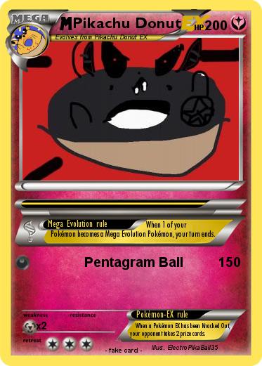 Pokemon Pikachu Donut