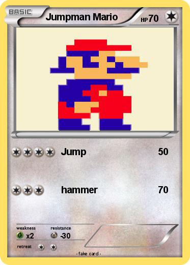 Pokemon Jumpman Mario