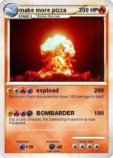 Pokemon make more pizza