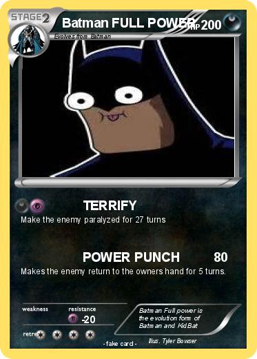 Pokemon Batman FULL POWER