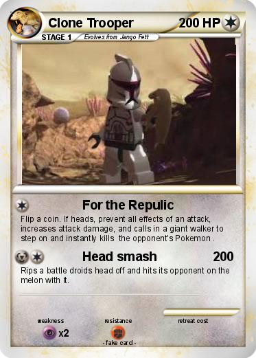 Pokemon Clone Trooper