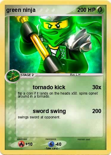 Pokemon green ninja
