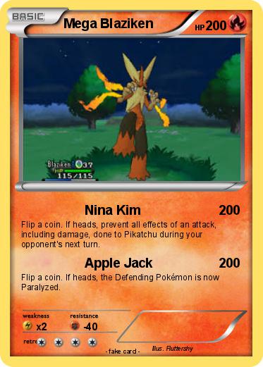 Pokemon Mega Blaziken
