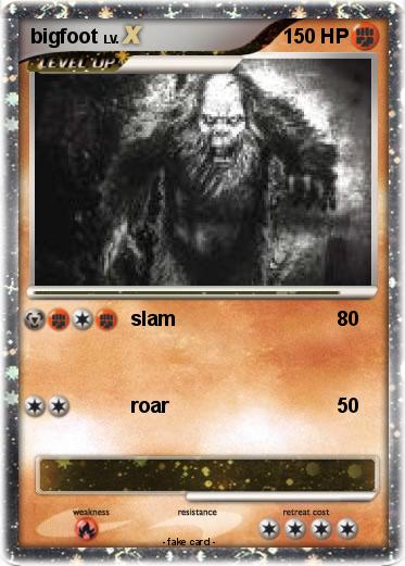 Pokemon bigfoot