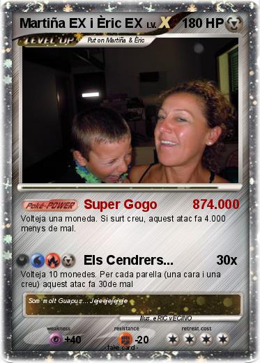 Pokemon Martiña EX i Èric EX