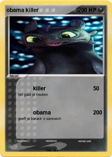 Pokemon obama killer