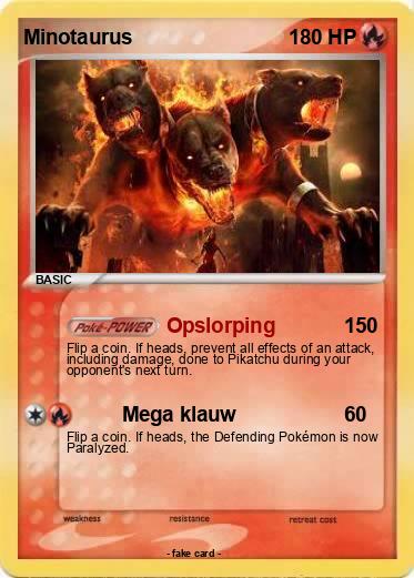 Pokemon Minotaurus