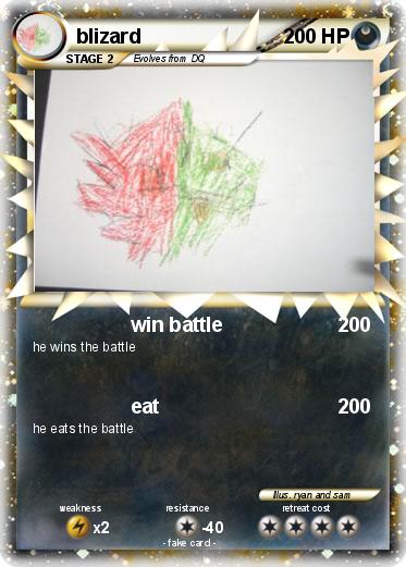 Pokemon blizard