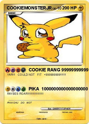 Pokemon COOKIEMONSTERJR