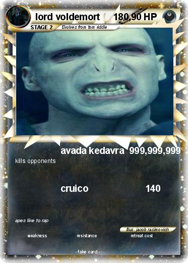 Pokemon lord voldemort     180,