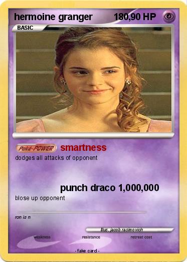 Pokemon hermoine granger        180,