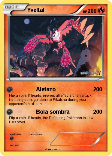 Pokemon Yveltal