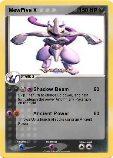 Pokemon MewFive X