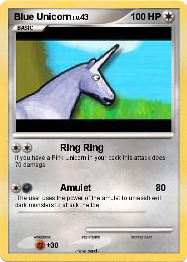 Pokemon Blue Unicorn