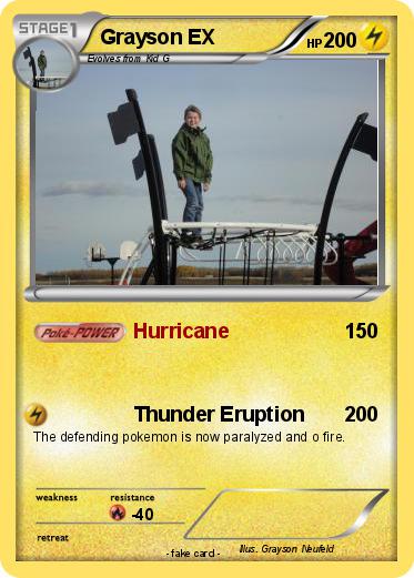 Pokemon Grayson EX
