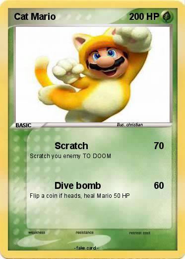 Pokemon Cat Mario