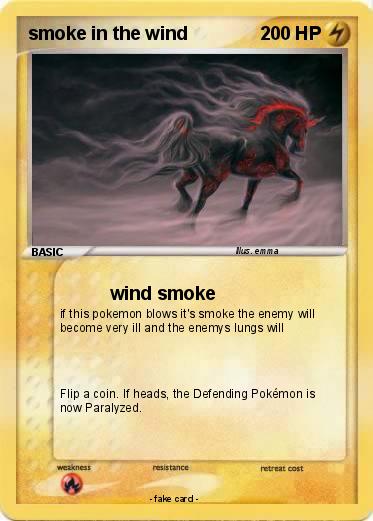 Pokemon smoke in the wind