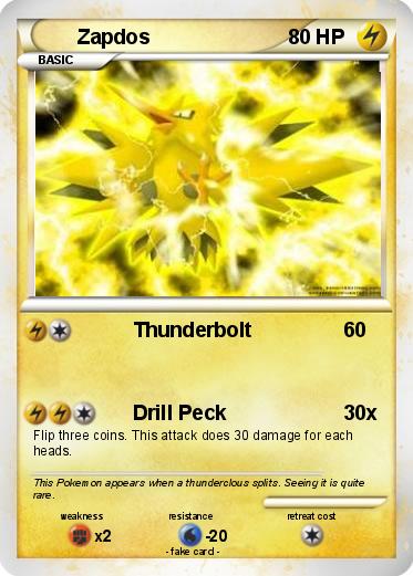 Pokemon Zapdos