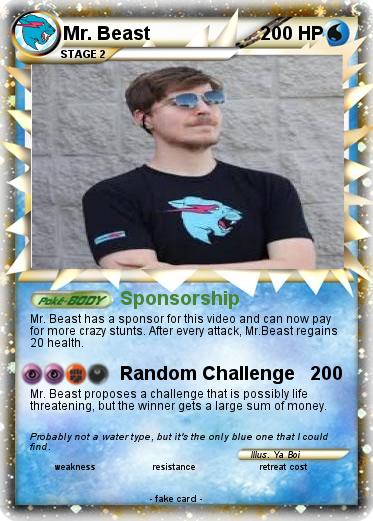 Pokemon Mr. Beast