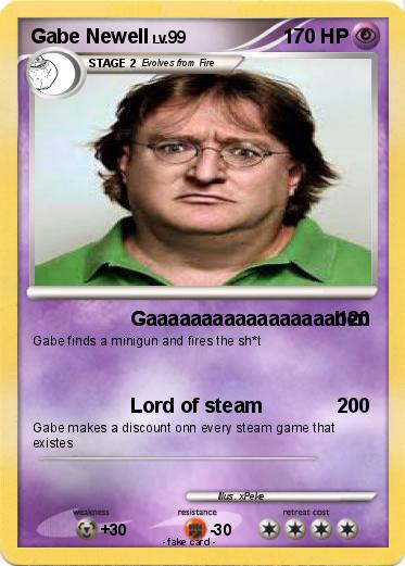 Pokemon Gabe Newell