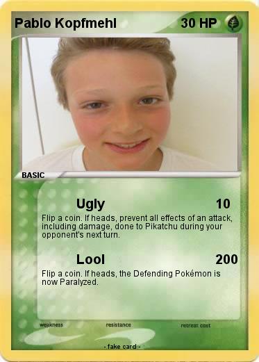Pokemon Pablo Kopfmehl