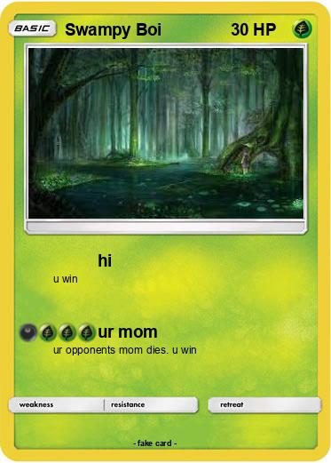 Pokemon Swampy Boi