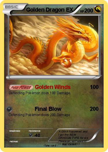 Pokemon Golden Dragon EX