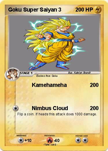 Pokemon Goku Super Saiyan 3