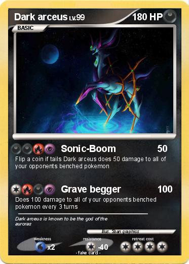 Pokemon Dark arceus