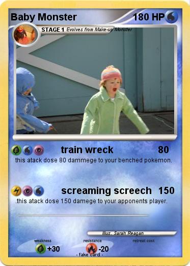 Pokemon Baby Monster