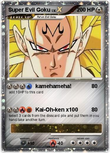 Pokemon Super Evil Goku
