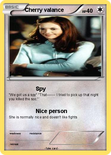 Pokemon Cherry valance