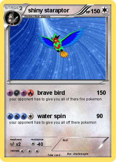 Pokemon shiny staraptor