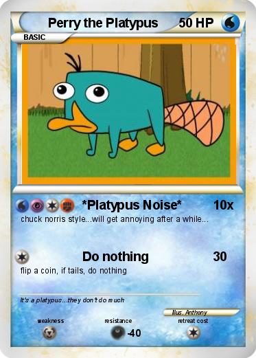 Pokemon Perry the Platypus