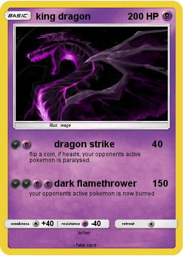 Pokemon king dragon