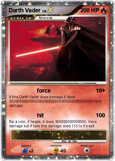 Pokemon Darth Vader Pokemon Darth Vader
