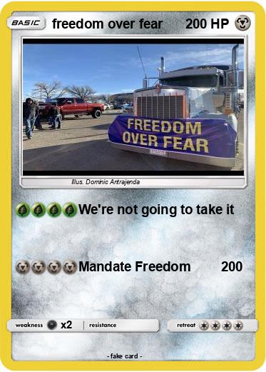 Pokemon freedom over fear